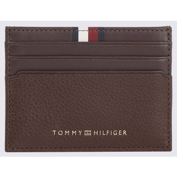 tommy hilfiger th corp leather cc holder (διαστάσεις 10.3 σε προσφορά