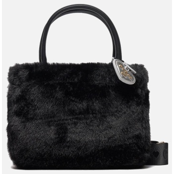 guess fur mini tote αξεσουαρ παιδικο girl (διαστάσεις 23 x