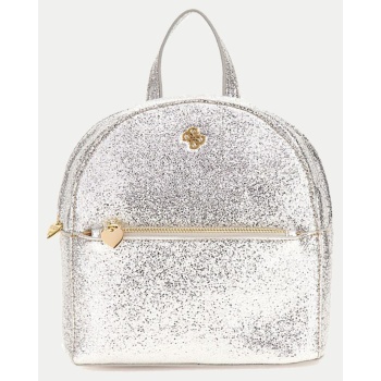 guess backpack metallic ef αξεσουαρ παιδικο girl