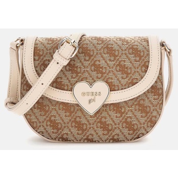 guess saddle bag τσαντα παιδικο girl (διαστάσεις 18 x 6 x