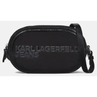 karl lagerfeld klj essential pu camera bag (διαστάσεις: 21 x 12.5 x 7εκ.) a1w30336-999 black
