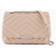 armani exchange messenger bag (διαστάσεις: 26.8 x 18 x 11.5εκ.) 9491224r742-u6142 nude