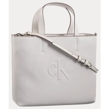 calvin klein sculpted mini ew tote (διαστάσεις 22 x 27 x