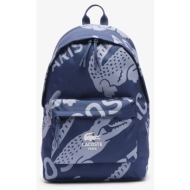 lacoste σακιδιο πλατης backpack (διαστάσεις: 30 x 44 x 14.5εκ.) 3nu4969nz-q95 blue