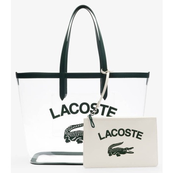 lacoste τσαντα shopping bag (διαστάσεις 33 x 39 x 15.5εκ.
