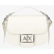 armani exchange messenger bag (διαστάσεις: 20 x 15 x 6εκ.) xw000401af13687-u0003 ecru