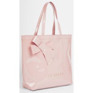 ted baker nicon knot bow large icon (διαστάσεις: 41 x 12 x 33εκ.) 253163-pl pink
