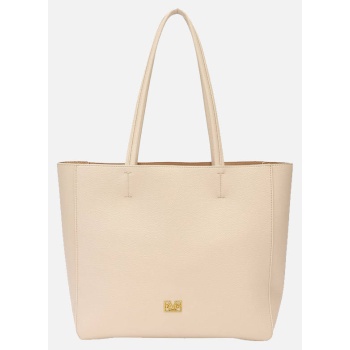 19v69 bag χειρος (διαστάσεις 42 x 28 x 9εκ.) 11009-taupe