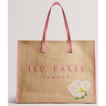 ted baker floraff floral applique extra large raffia icon σε προσφορά