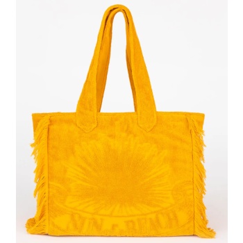 sun of a beach terry tote beach bag (διαστάσεις 44 x 40 x
