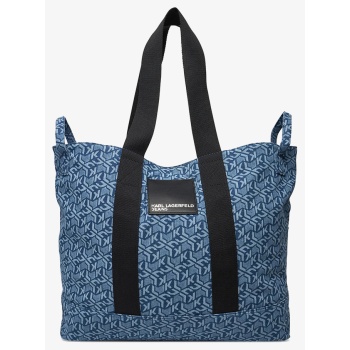 karl lagerfeld jeans klj xl ew shopper denim (διαστάσεις