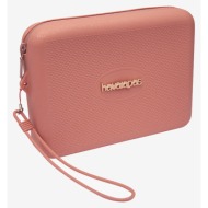 havaianas beach necessaire glitter (διαστάσεις: 23 x 17 x 4.5εκ.) 4147274-3544 rosegold