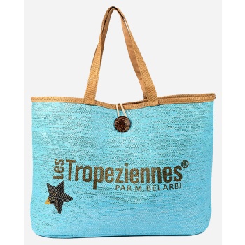 les tropeziennes pan-tz-01 τσαντα θαλασσης υφασμα με