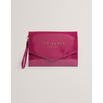 ted baker crinkie crinkle icon pouch (διαστάσεις 26 x 19 x
