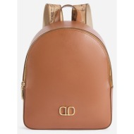 alv.martini backpack (διαστάσεις: 22 x 26 x 9εκ.) lmlc93-8620-0567 brown