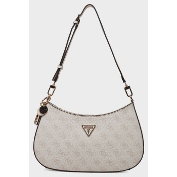 guess noelle top zip shoulder bag τσαντα γυναικειο