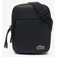 lacoste τσαντα s flat crossover bag 3nh3307lv-p00 black