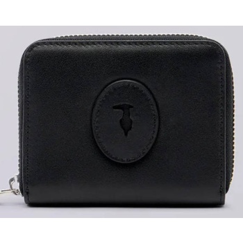 trussardi society zip around wallet md - calf leather σε προσφορά