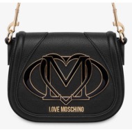 love moschino τσαντα (διαστάσεις: 22 x 16 x 6.5εκ.) jc4007pp1nlg0-000 black