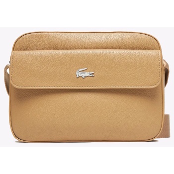 lacoste τσαντα reporter bag 3nh5162ue-f07 sandybrown