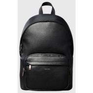 calvin klein jeans raised round backpack lv04d3155g-ub1 black