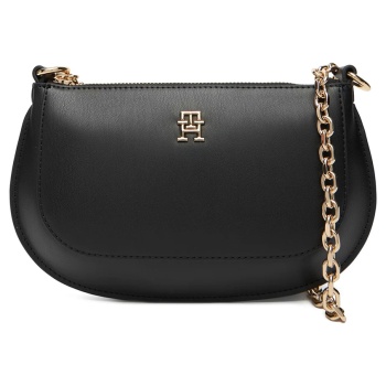 tommy hilfiger th glam mini chain crossover aw0aw18142-bds