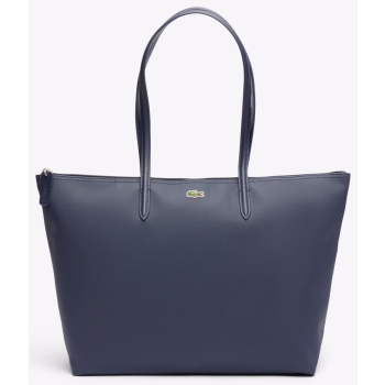 lacoste τσαντα shopping bag 3nf1888pk-141 navyblue