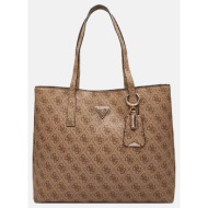guess meridian ii girlfriend tote τσαντα γυναικειο hwsg6974230-ltl biege
