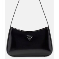 guess ακυρο arnela top zip shoulder bag τσαντα γυναικειο hwny9496170-bla black
