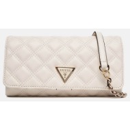 guess giully ii xbody flap organizer τσαντα γυναικειο hwqg9673750-off offwhite
