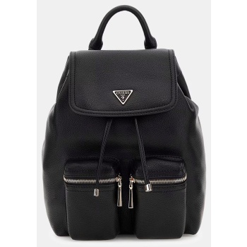 guess manhattan ii flap backpack τσαντα γυναικειο