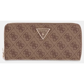 guess laurel ii slg large zip around αξεσουαρ γυναικειο