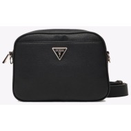 guess meridian ii camera bag τσαντα γυναικειο hwbg6974140-bla black