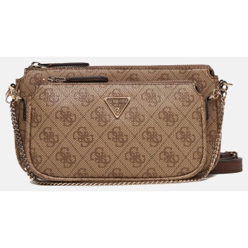 guess noelle ii dbl pouch crossbody τσαντα γυναικειο