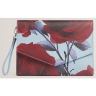 ted baker emrynn rose print pouch 282649-mid mixed