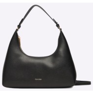 calvin klein jeans foil logo shoulder bag lv04f3272g-332 black