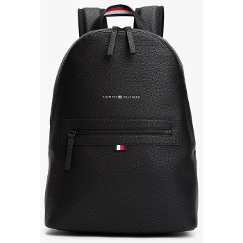 tommy hilfiger essential pu backpack am0am09503-bds black