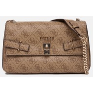 guess yesba convertible xbody flap τσαντα γυναικειο hwsg7833210-ltl sandybrown