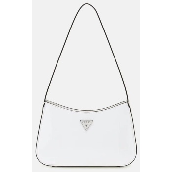 guess ακυρο arnela top zip shoulder bag τσαντα γυναικειο