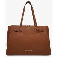 love moschino τσαντα jc4124pp1olm0-200 brown