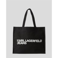 karl lagerfeld jeans klj ew logo shopper a1w50002-999 black