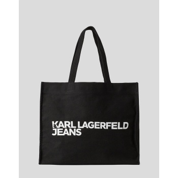 karl lagerfeld jeans klj ew logo shopper a1w50002-999 black