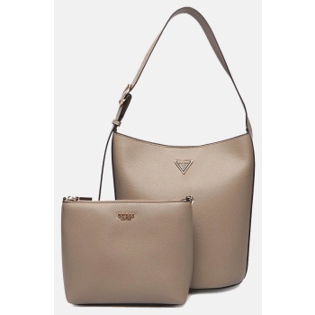 guess meridian ii bucket τσαντα γυναικειο hwbg6974040-drt