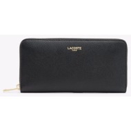 lacoste πορτοφολι money pieces 3nf5097ph-000 black