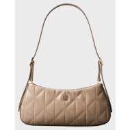 calvin klein quilted sm shoulder bag lv04f3327g-vfu sandybrown