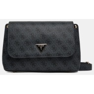 guess meridian ii flap crossbody τσαντα γυναικειο hwsg6974200-clo gray