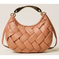 twinset τσαντα 261tb7370-13168 brown