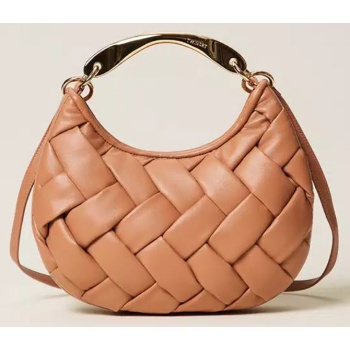 twinset τσαντα 261tb7370-13168 brown