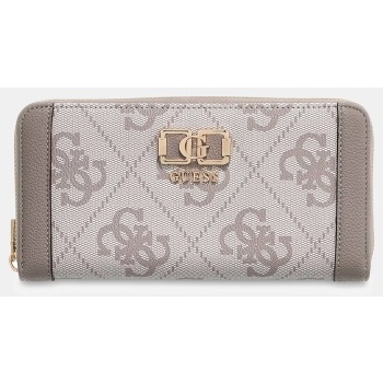 guess karnilla logo slg lrg zip arnd πορτοφολι γυναικειο