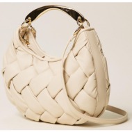 twinset τσαντα 261tb7370-07222 ecru